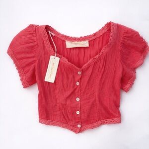 NWT Jen’s Pirate Booty top small